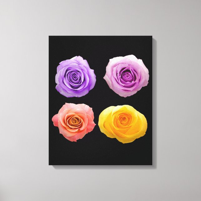 Blommor | Zazzle_Growshop Canvastryck (Framsida)