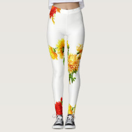 Blommor | Zazzle_Growshop Leggings