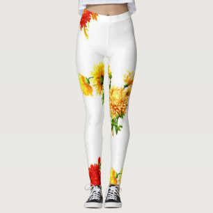 Blommor   Zazzle_Growshop Leggings