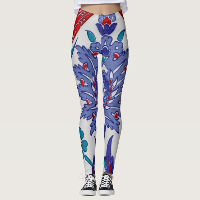 Blommor | Zazzle_Growshop Leggings (Framsida)