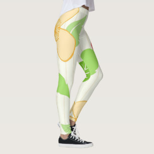 Blommor Zazzle_Growshop Leggings