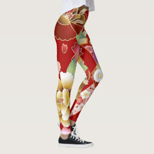 Blommor Zazzle_Growshop Leggings