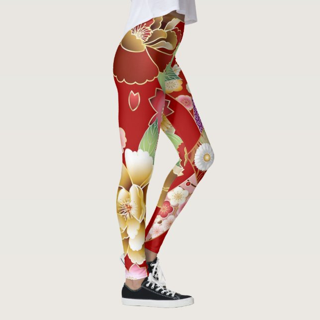 Blommor | Zazzle_Growshop Leggings (Höger)