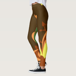 Blommor   Zazzle_Growshop Leggings
