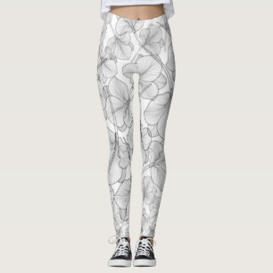 Blommor   Zazzle_Growshop Leggings