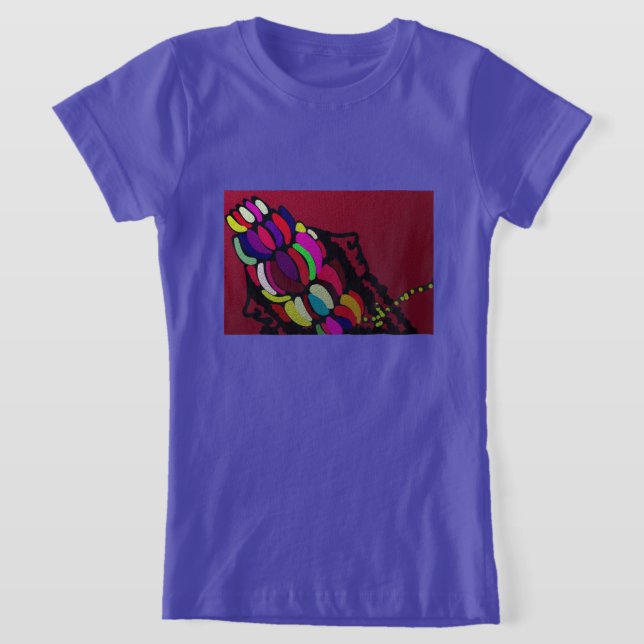 Blommornas drottningar t shirt (Laydown)