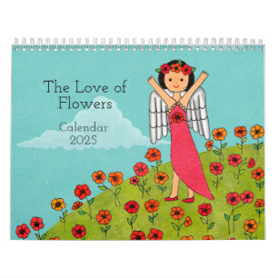 Blommornas kärlek 2025 Kalender