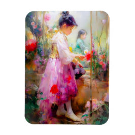 Blommornas skönhet magnet