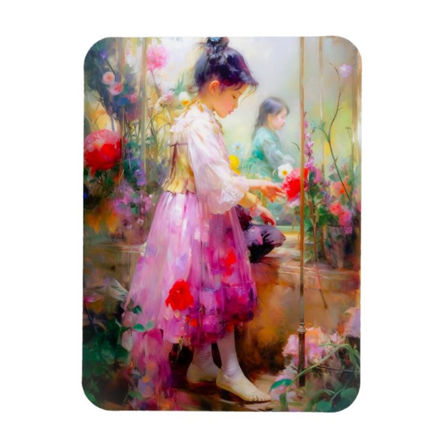 Blommornas skönhet magnet (Vertikal)
