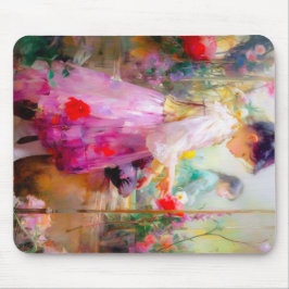 Blommornas skönhet musmatta