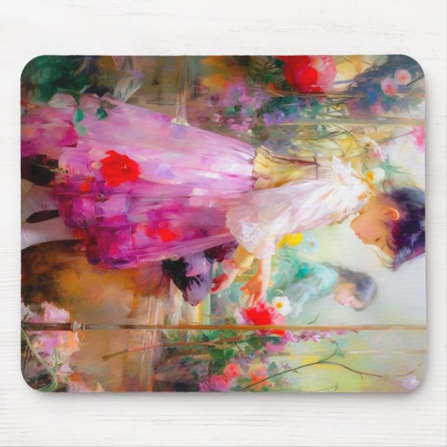 Blommornas skönhet musmatta (Framsidan)