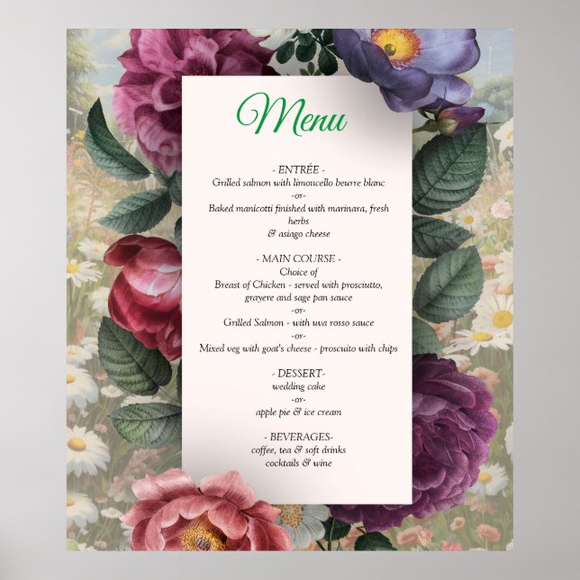 Blommornas språk poster (Framsidan)