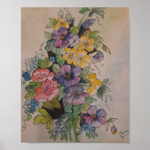 Blommors Medley Poster