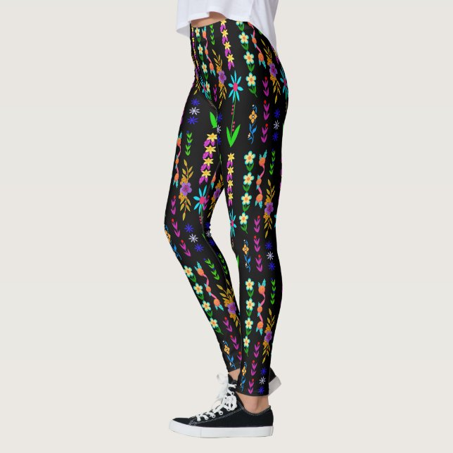 Blommotoremi, vimmiskt legeringar leggings (Vänster)