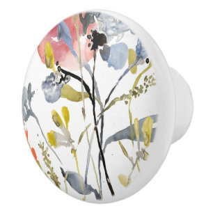 Blommövertäckning - Pastellblommor med vattenfä Knopp