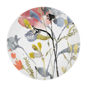 Blommövertäckning - Pastellblommor med vattenfärg