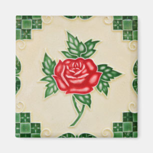 Blommplattan Ro Magnet