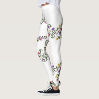 Blommtryckta Leggings