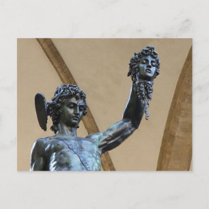 blomning, skulptur av italien vykort