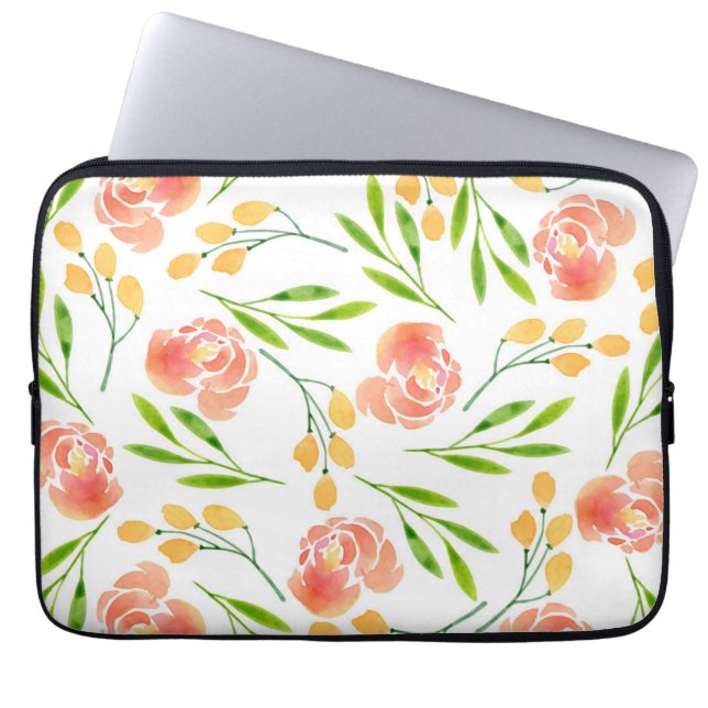 Blomöversikter Laptop Fodral (Framsidan)