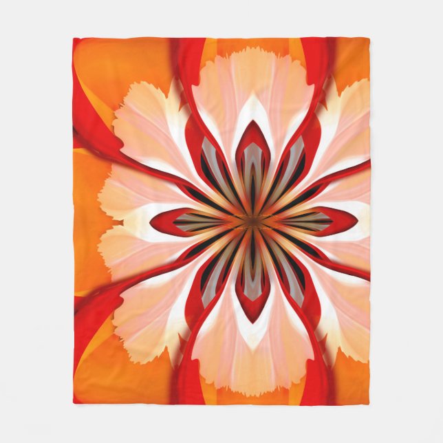 Blompetens Fleecefilt (Framsidan)