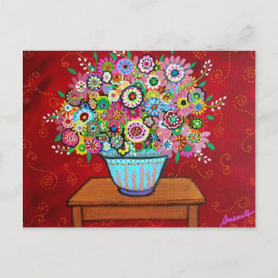 BLOMPOSTCARD VYKORT