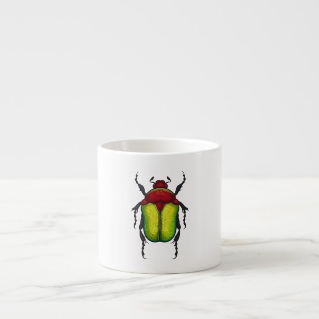 Blomskalbaggar Espressomugg (Framsidan)