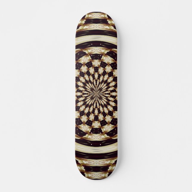Blomskateboard Mini Skateboard Bräda 18,7 Cm (Framsida)