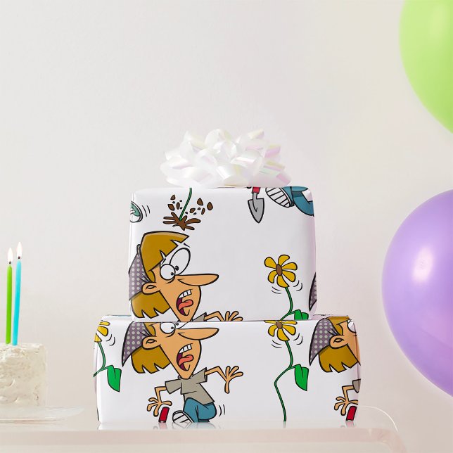 Blomskräck Presentpapper (Skapare uppladdad)