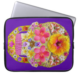 BlomSKull 4 - Tropiskt Laptop Fodral