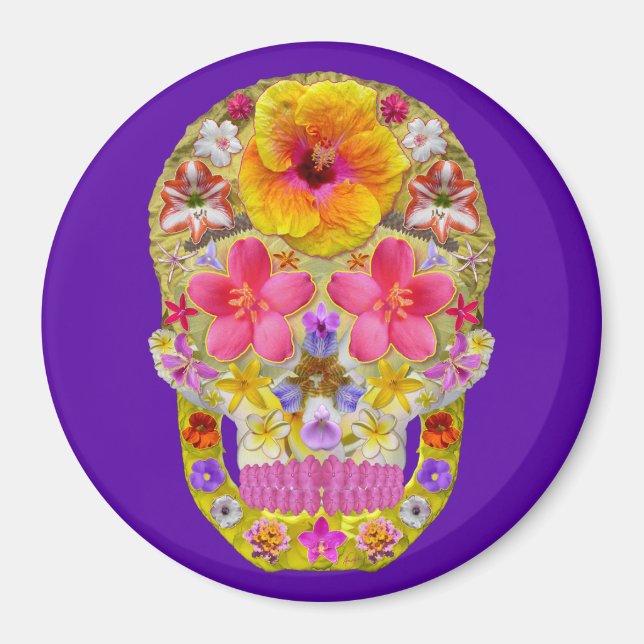 BlomSKull 4 - Tropiskt Magnet (Framsidan)