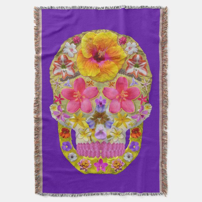 BlomSKull 4 - Tropiskt Mysfilt (Framsidan Vertikal)