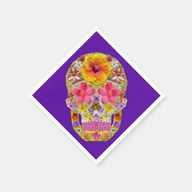 BlomSKull 4 - Tropiskt Pappersservett (Hörn)
