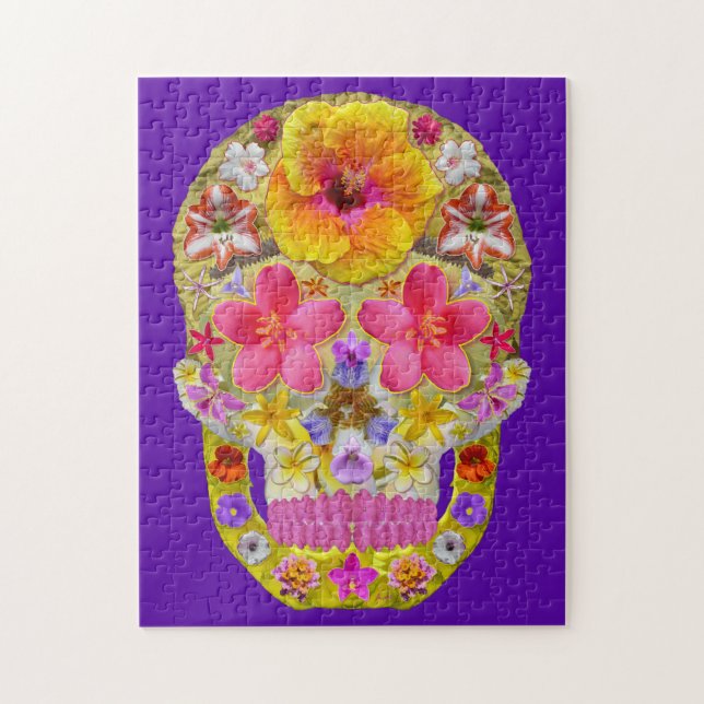 BlomSKull 4 - Tropiskt Pussel (Vertikal)