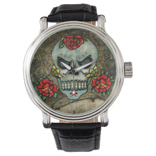 Blomsocker Skull Armbandsur