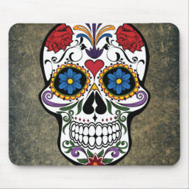 Blomsocker Skull Musmatta