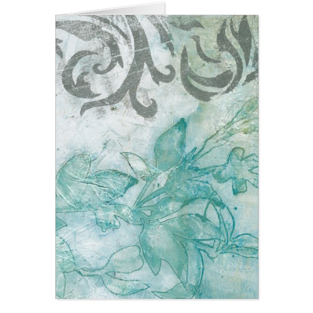 Blomspricka II Hälsningskort (Framsidan)