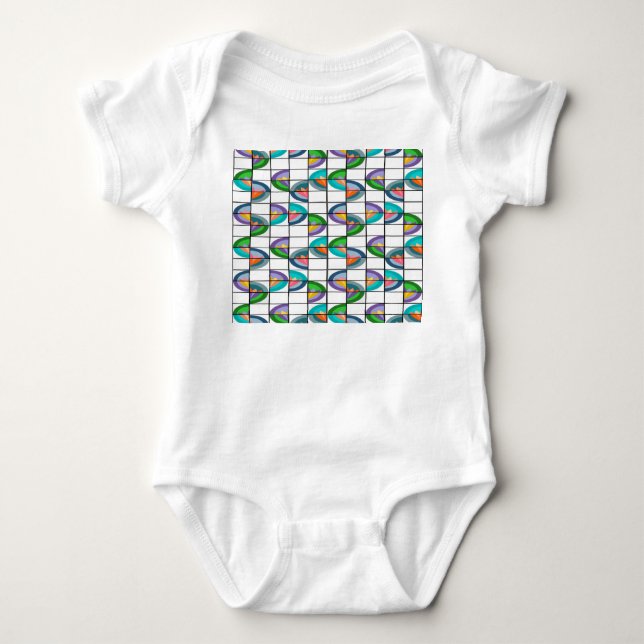 Blomsprickor T Shirt (Framsida)