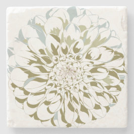 Blomsten stenkojare - dahlia stenunderlägg