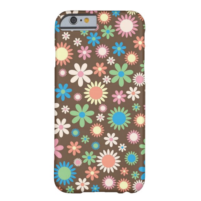 Blomster Case-Mate iPhone Skal (Baksidan)