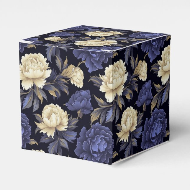 Blomster Favor Förpackning Presentaskar (Framsidan Sidan)