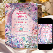 Blomster Glitter Sjungande Själ 4-års Födelsedag