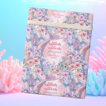 Blomster Glitter Sjungande Sjöstjärtfen 8-årsdag
