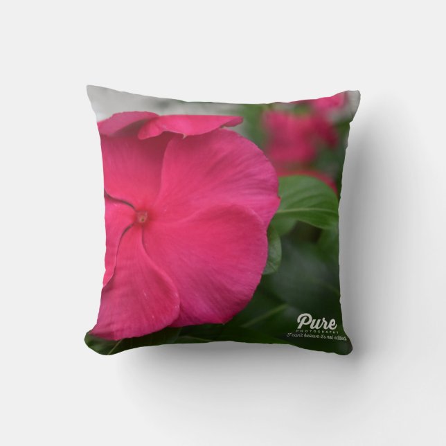 Blomster kastkudde kudde (Framsida)