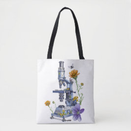 Blomster Mikroskop Tygkasse
