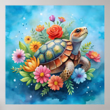 Blomster Sköldpadda