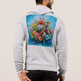 Blomster Sköldpadda T Shirt