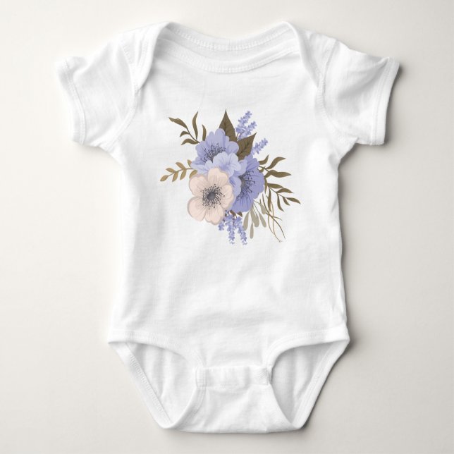 blomster t shirt (Framsida)