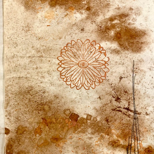 Blomster Trästämpel Konst Stämpel (Skapare uppladdad)