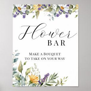 Blomster Vildblomma Ängsblomma Blomster Bar Poster